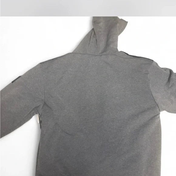Men’s plus size Gray and Black Brooklyn Laundry Hooded Jacket - Picture 7 of 9